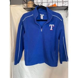 Texas Rangers Fleece Pullover Youth XL 14/16